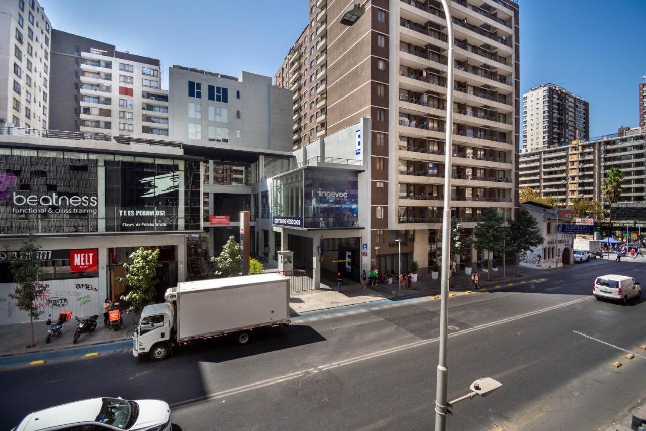 Tribeca Twin Room - Studio With Pool, Wifi, Ac Santiago Buitenkant foto
