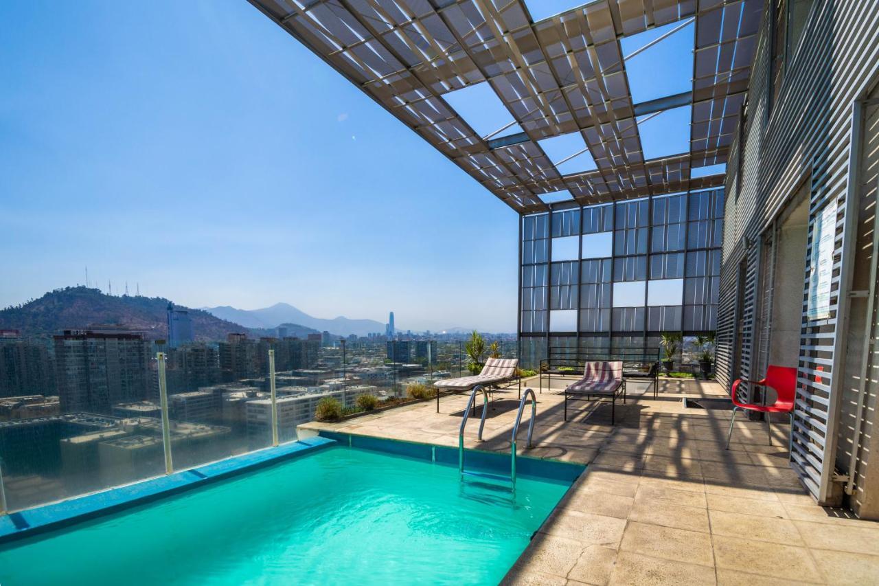 Tribeca Twin Room - Studio With Pool, Wifi, Ac Santiago Buitenkant foto