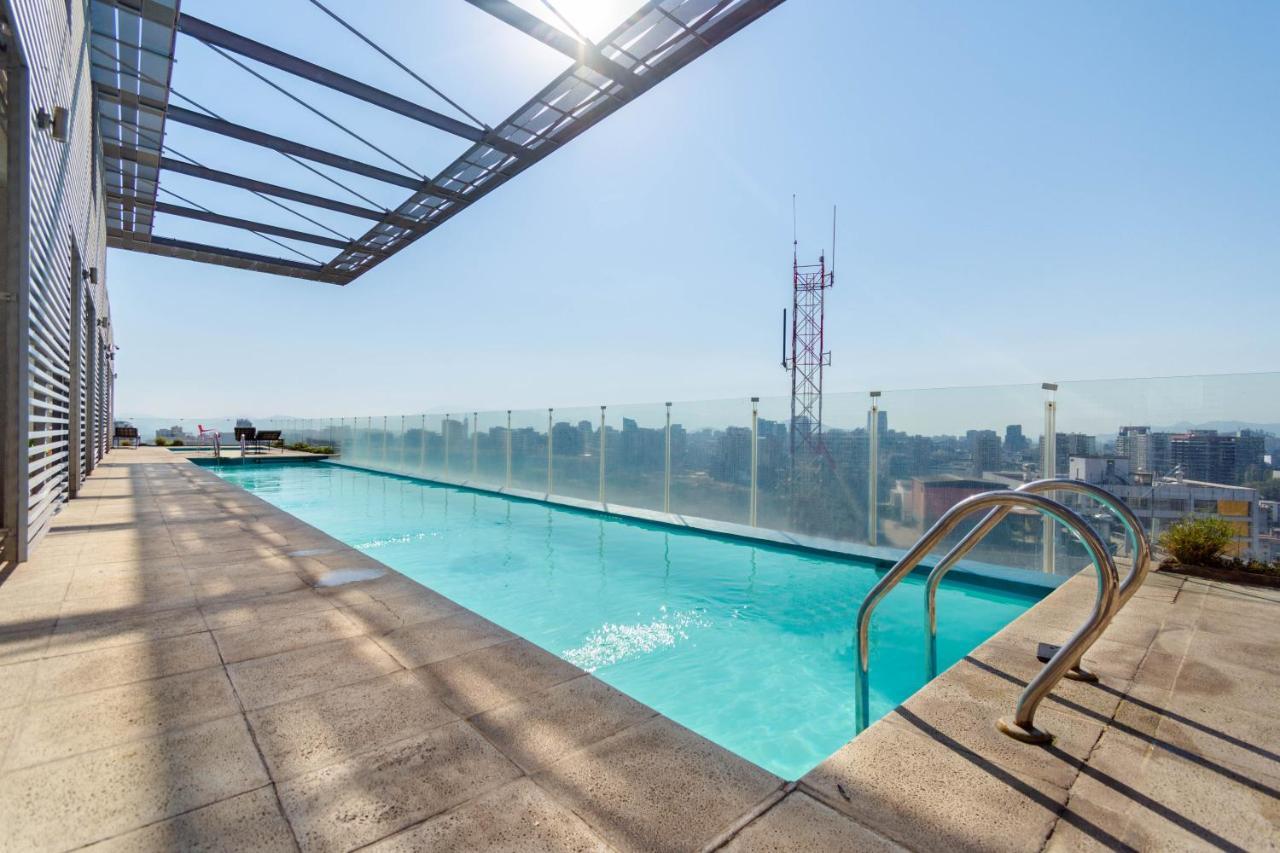 Tribeca Twin Room - Studio With Pool, Wifi, Ac Santiago Buitenkant foto