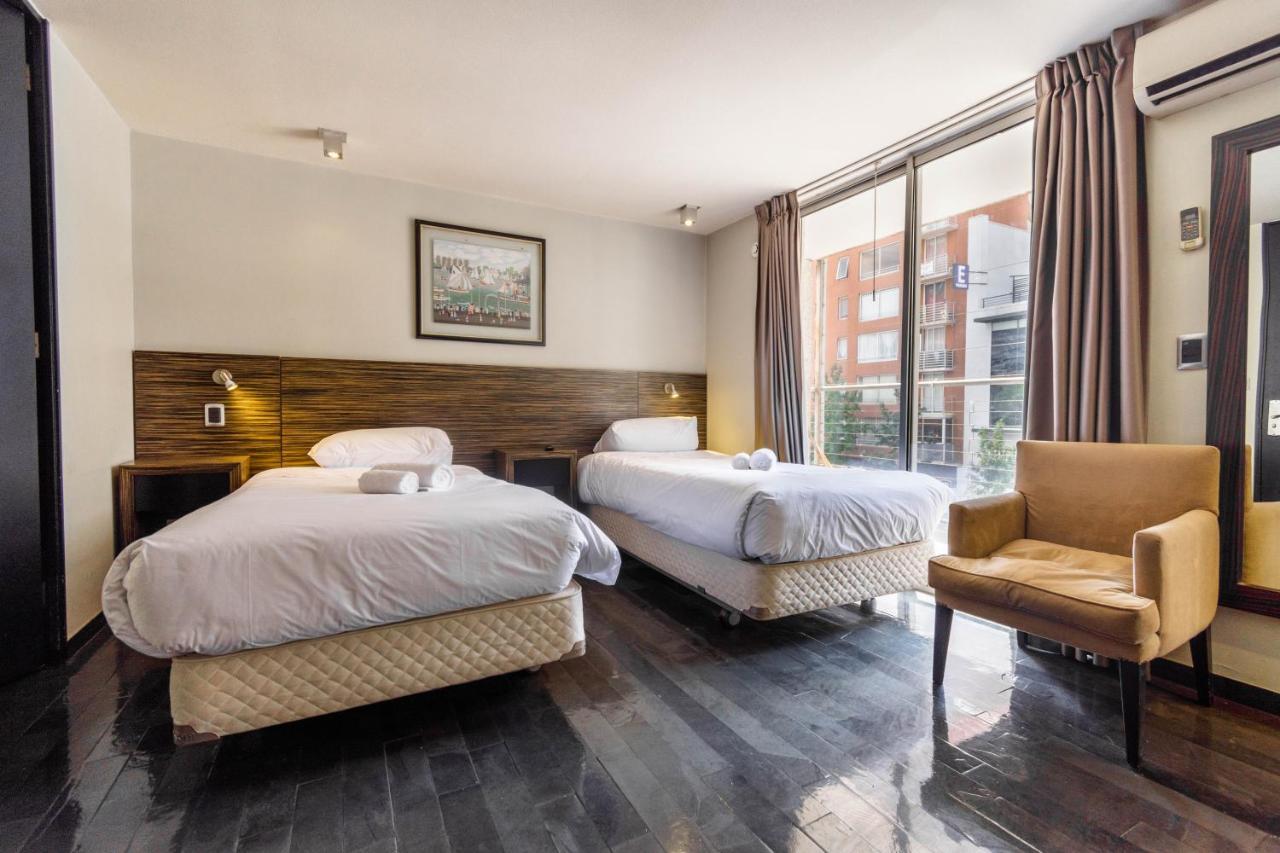 Tribeca Twin Room - Studio With Pool, Wifi, Ac Santiago Buitenkant foto